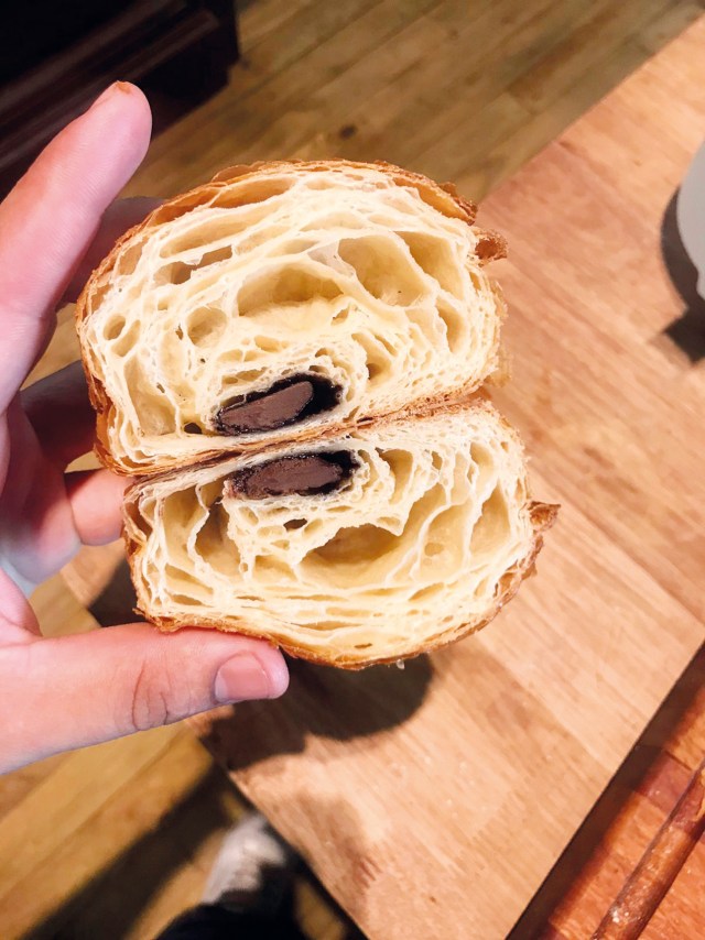 Pain au chocolat de Casa Oxalis