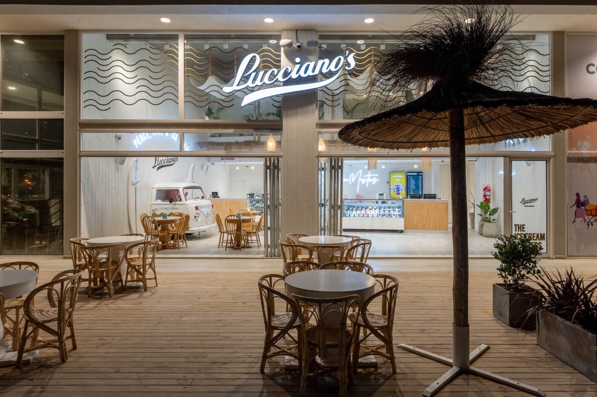 El local de Lucciano’s en Pinamar
