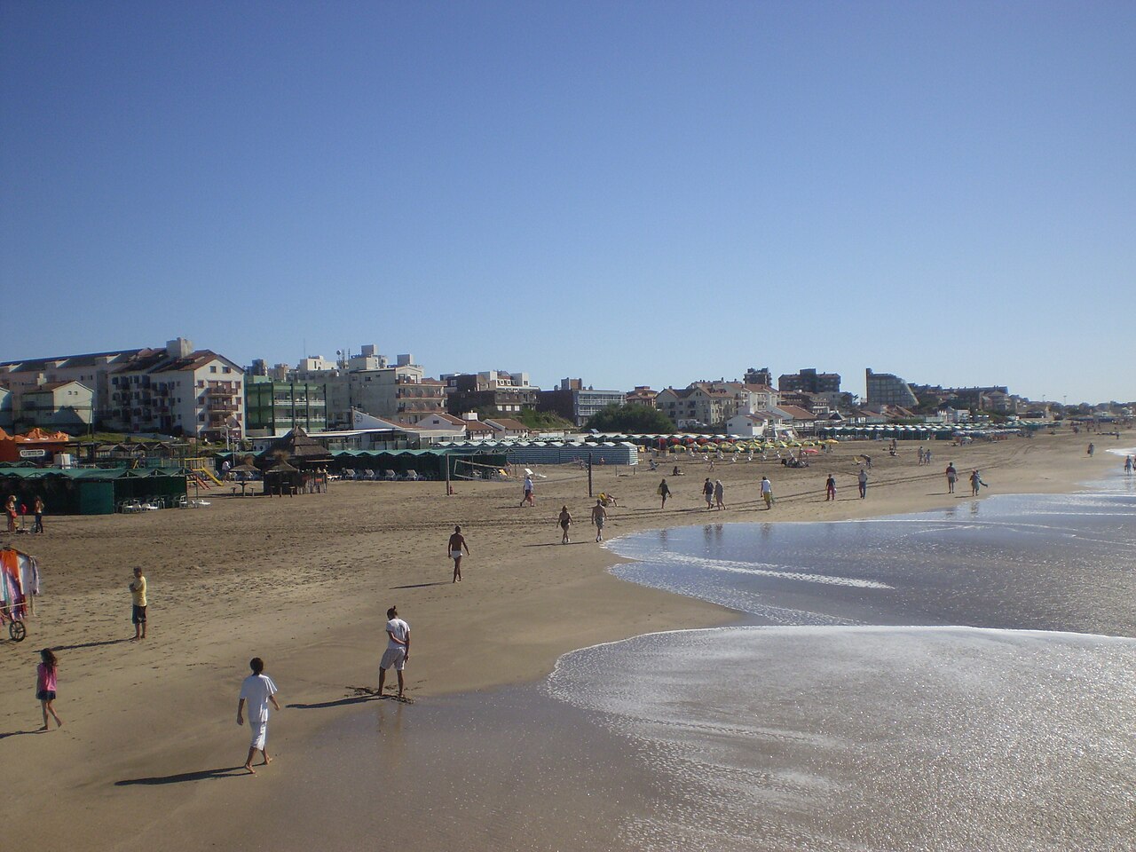 Pinamar desde el muelle